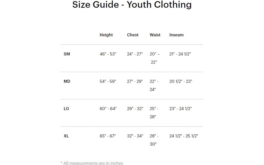 100% - Youth Clothing