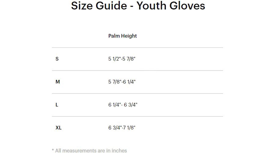 100% - Youth Gloves