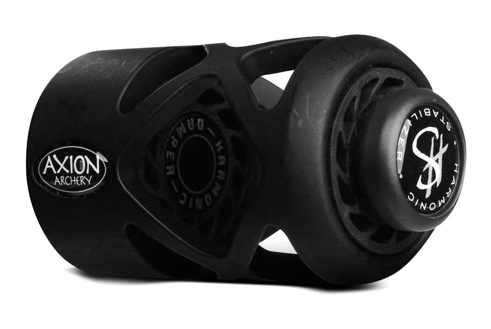 black and 6in carbon extension Axion Silencer Stabilizer 2in 