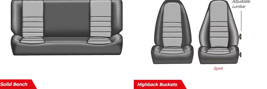 Seat Covers® - Highback Backets